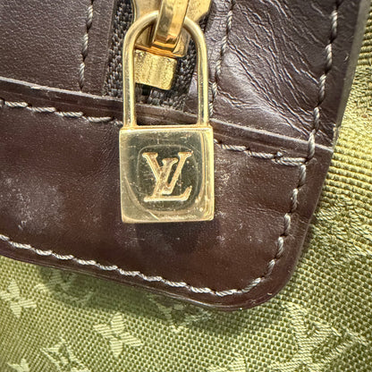 8847 LOUIS VUITTON Green MiniLin Josephine