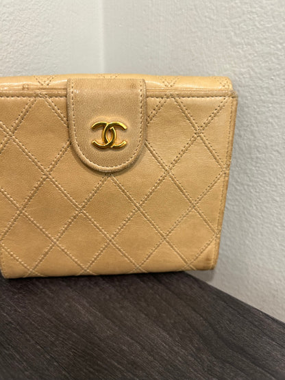 SOLD! CHANEL Beige Wallet