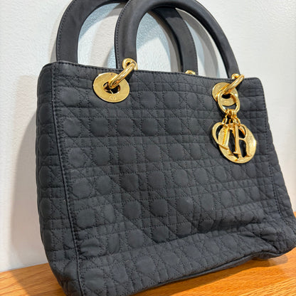 #112 CHRISTIAN DIOR Lady Black Cannage