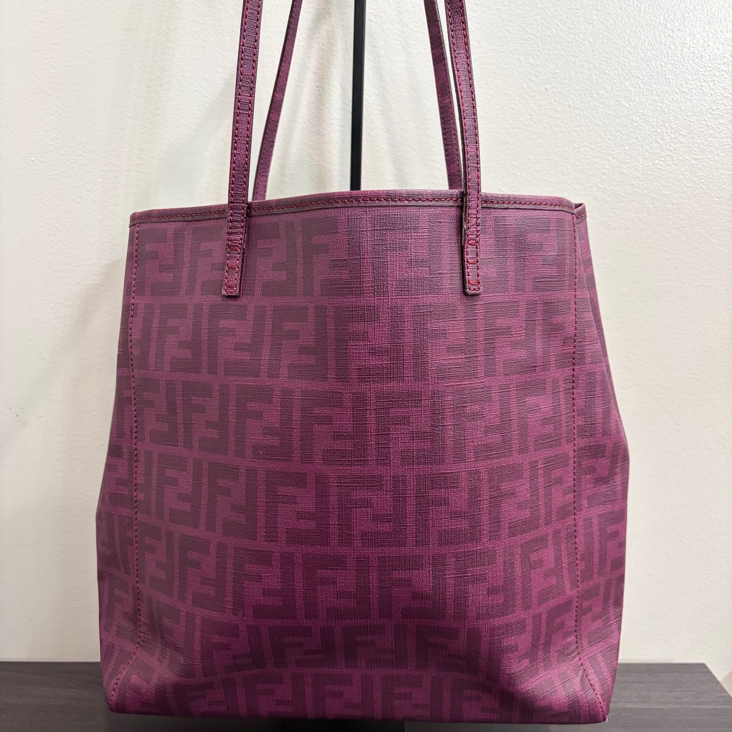 8904 FENDI Purple Tote