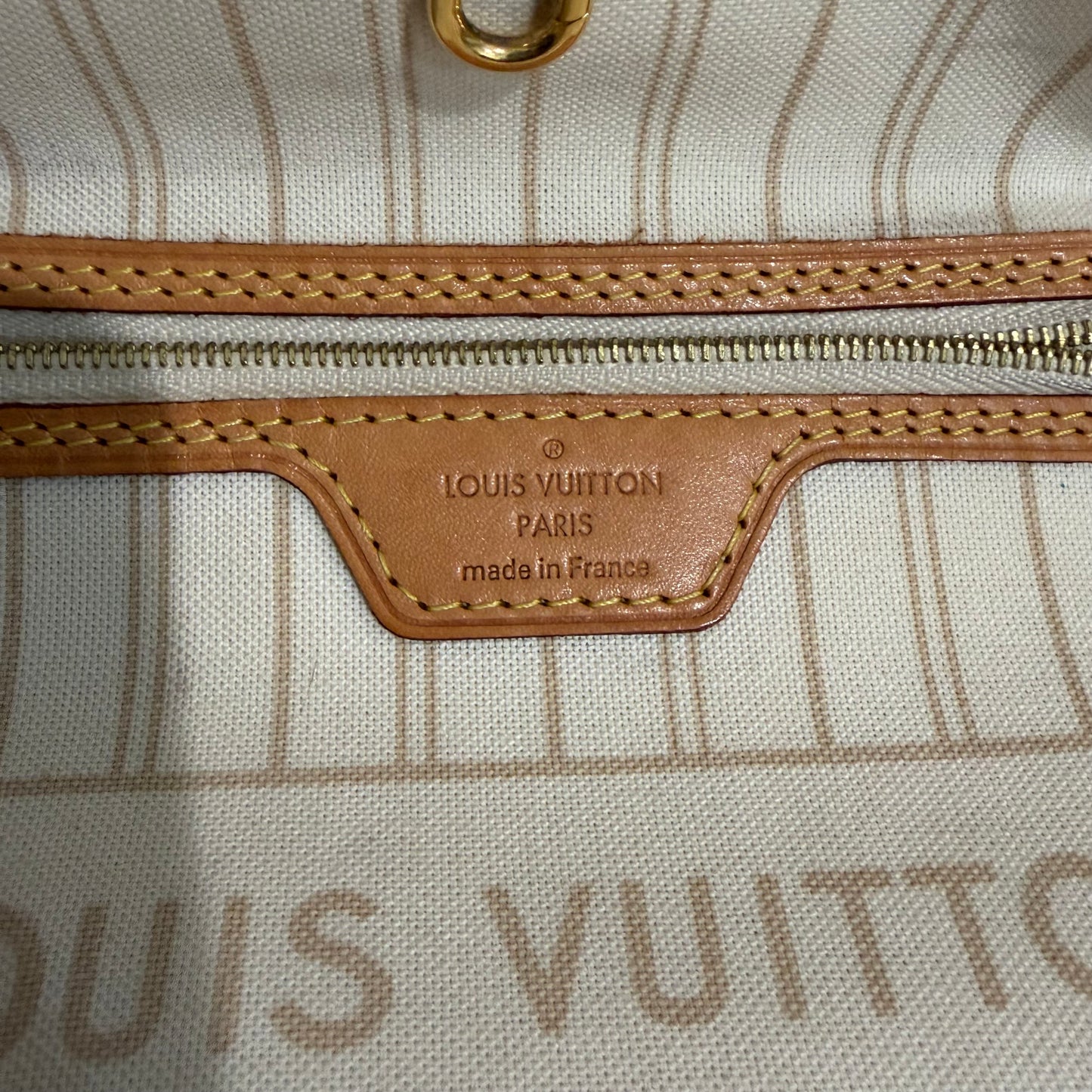 #8239 LOUIS VUITTON Damier Azur Neverfull PM