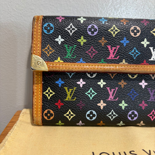 #3217 LOUIS VUITTON Murakami Wallet