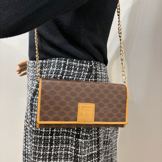 #1706 CELINE Macadam Long Wallet