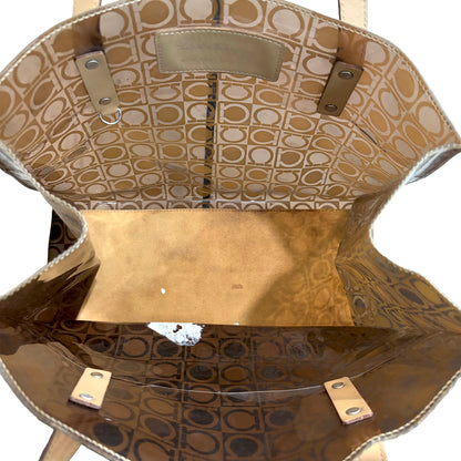 8807 SALVATORE FERRRAGAMO Vinyl Tote