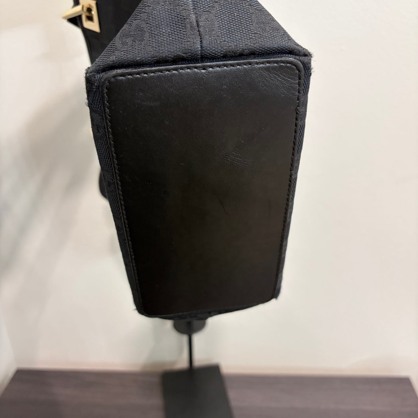 8861 GUCCI Black Canvas Eclipse Tote