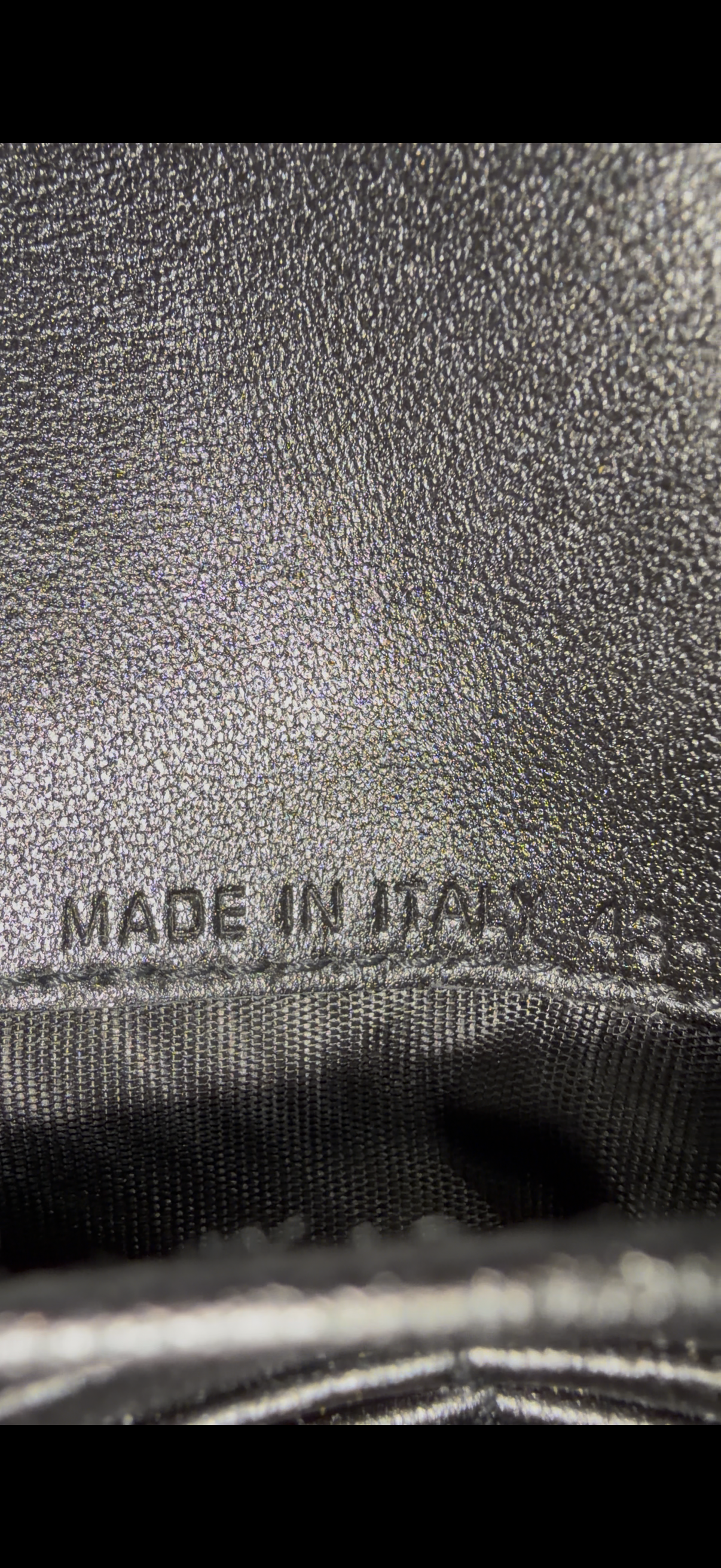 8903 DIOR Black Saddle Long Wallet with Chain MSRP $1,750