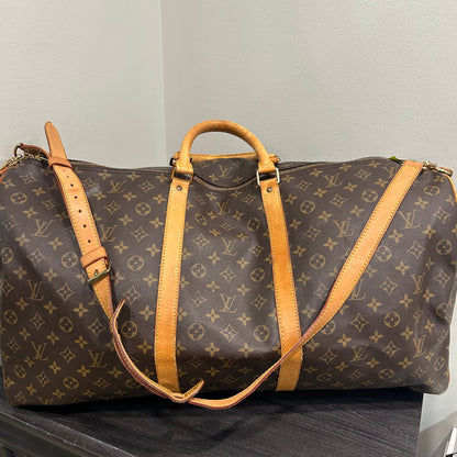 CLEARANCE #814 LOUIS VUITTON Keepall 60 Bandouliere