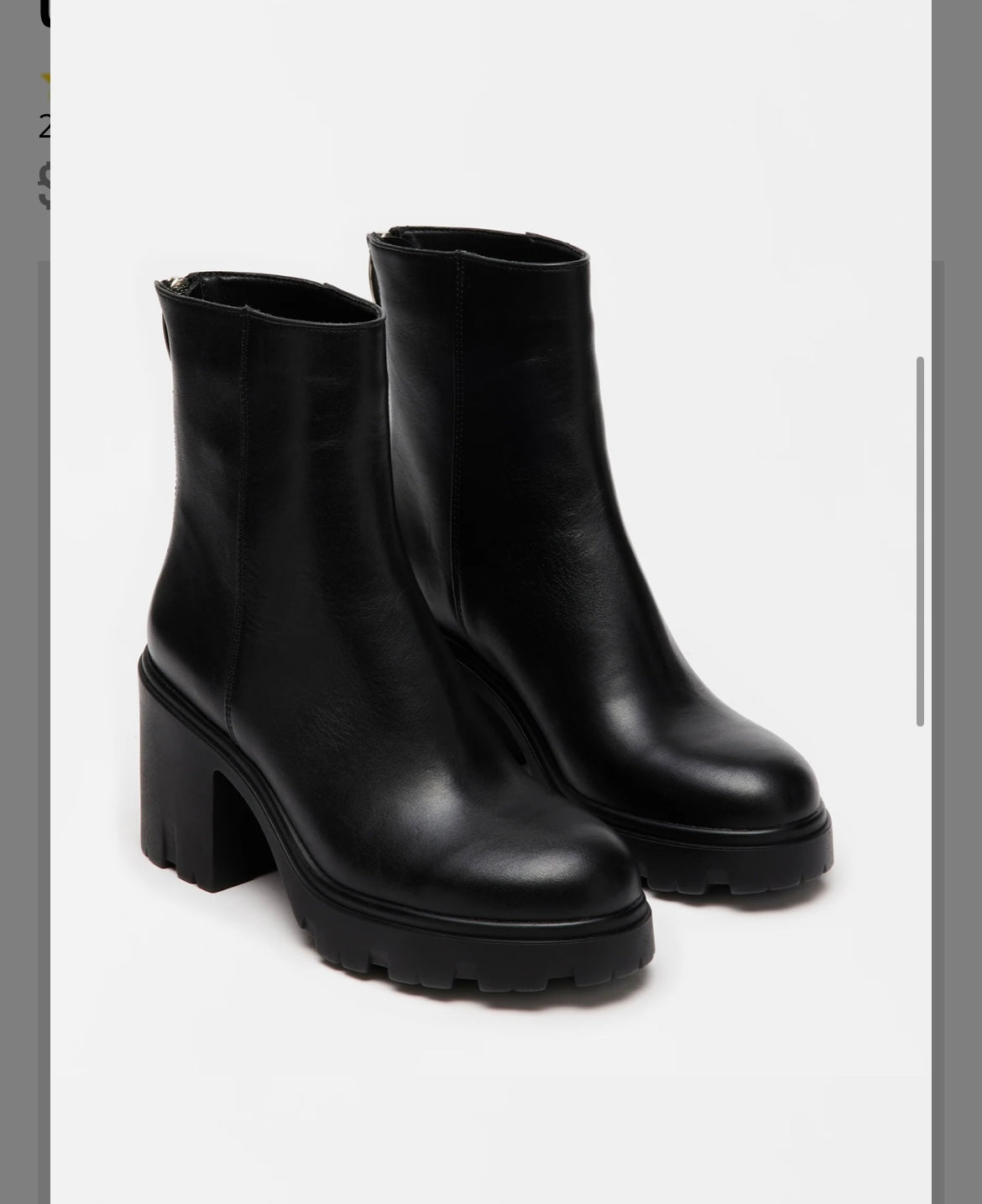 【STEVE MADDEN】ラグソール プラットフォーム GOUCHO ブーツ Steve Madden Goucho Leather Boots Size 6 U.S. – The Luxury