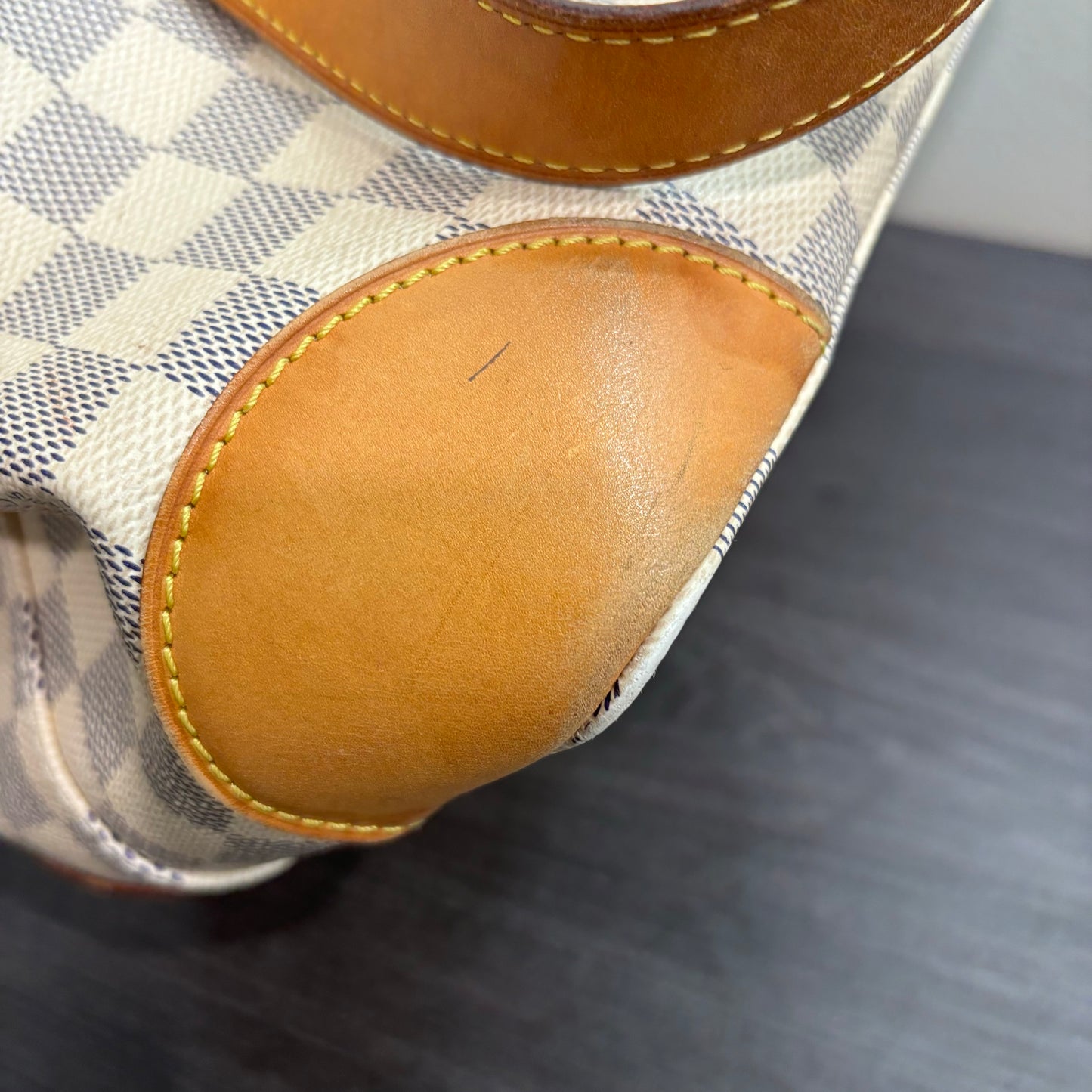 CLEARANCE #306 LOUIS VUITTON Damier Azur Hampstead PM