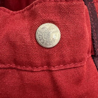 #8253 HERMÈS Toile Fourre-Tout MM Tote