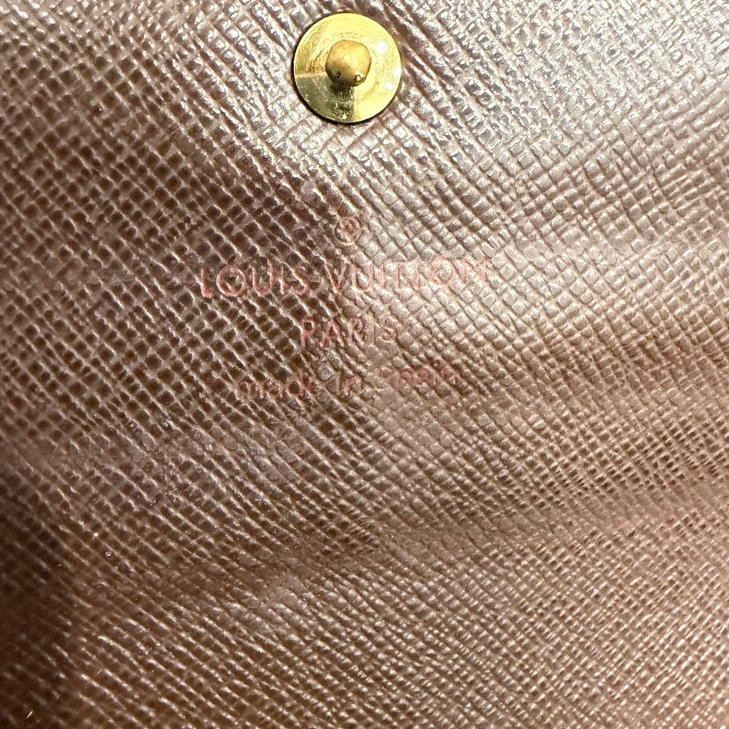 BF-03 LOUIS VUITTON Damier Ebene Wallet