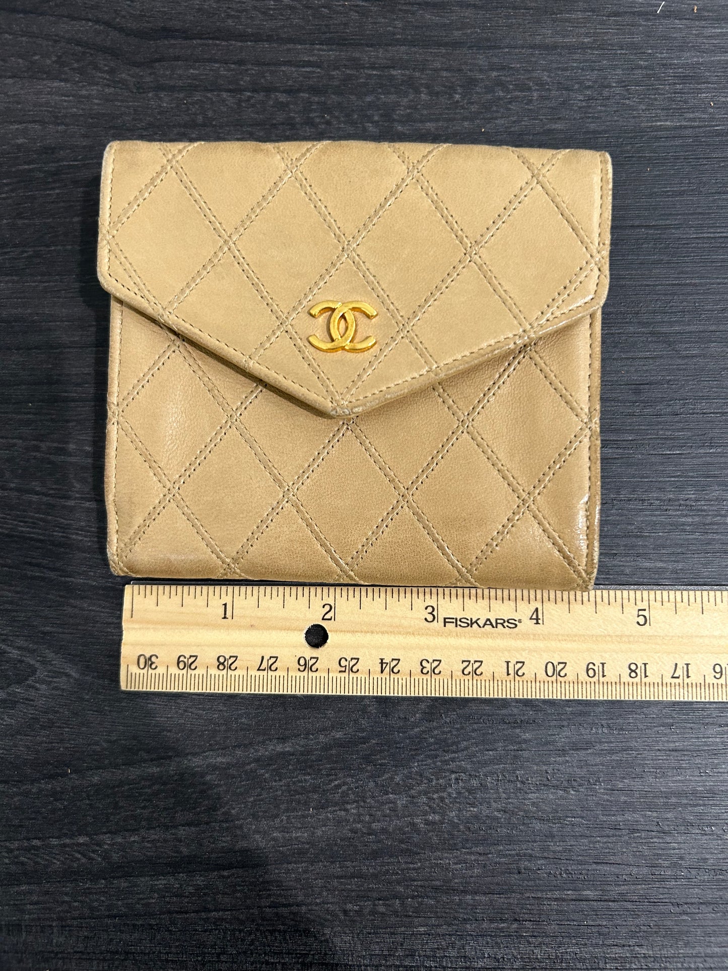 SOLD! CHANEL Beige Wallet