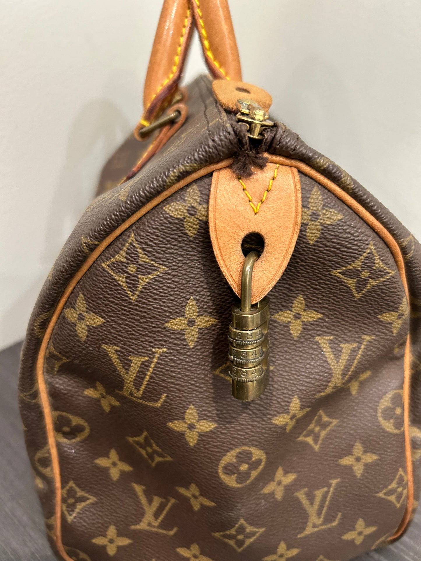 SOLD! Louis Vuitton Monogram Speedy 30