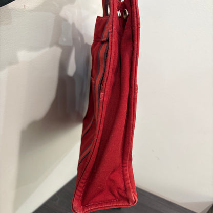 #8253 HERMÈS Toile Fourre-Tout MM Tote