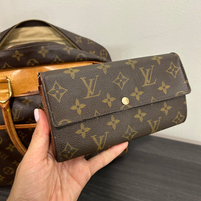 SOLD! Louis Vuitton Monogram Deauville & Wallet