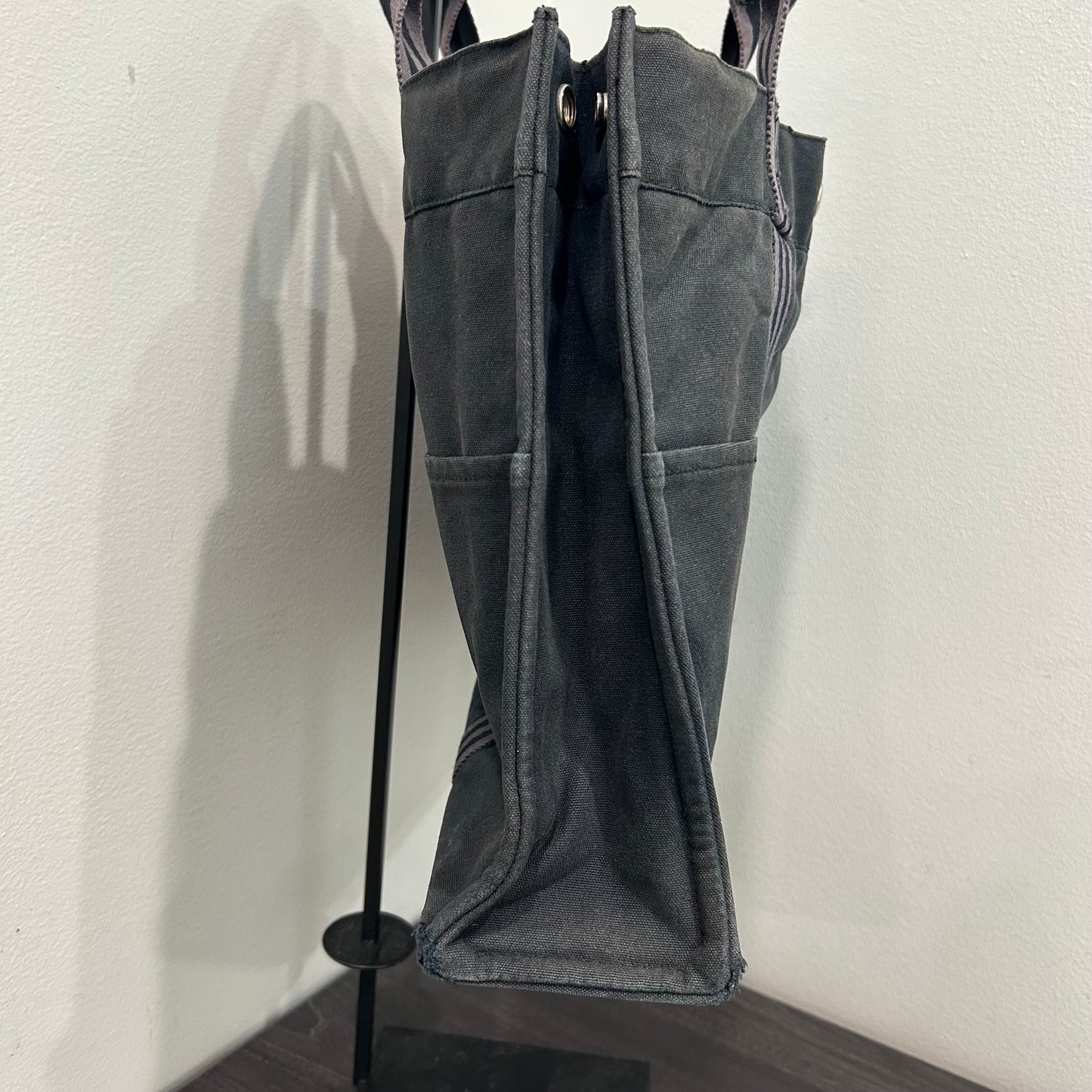 1016 HERMÈS Toile Fourre-Tout MM Tote Grey