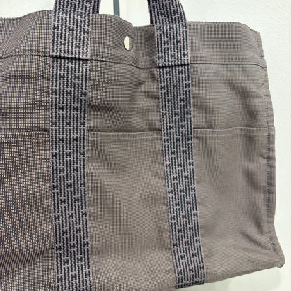 #3224 HERMES Gray Ligne Tote