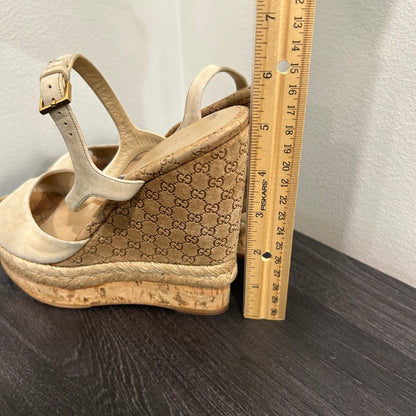 CLEARANCE Gucci Wedges size 34