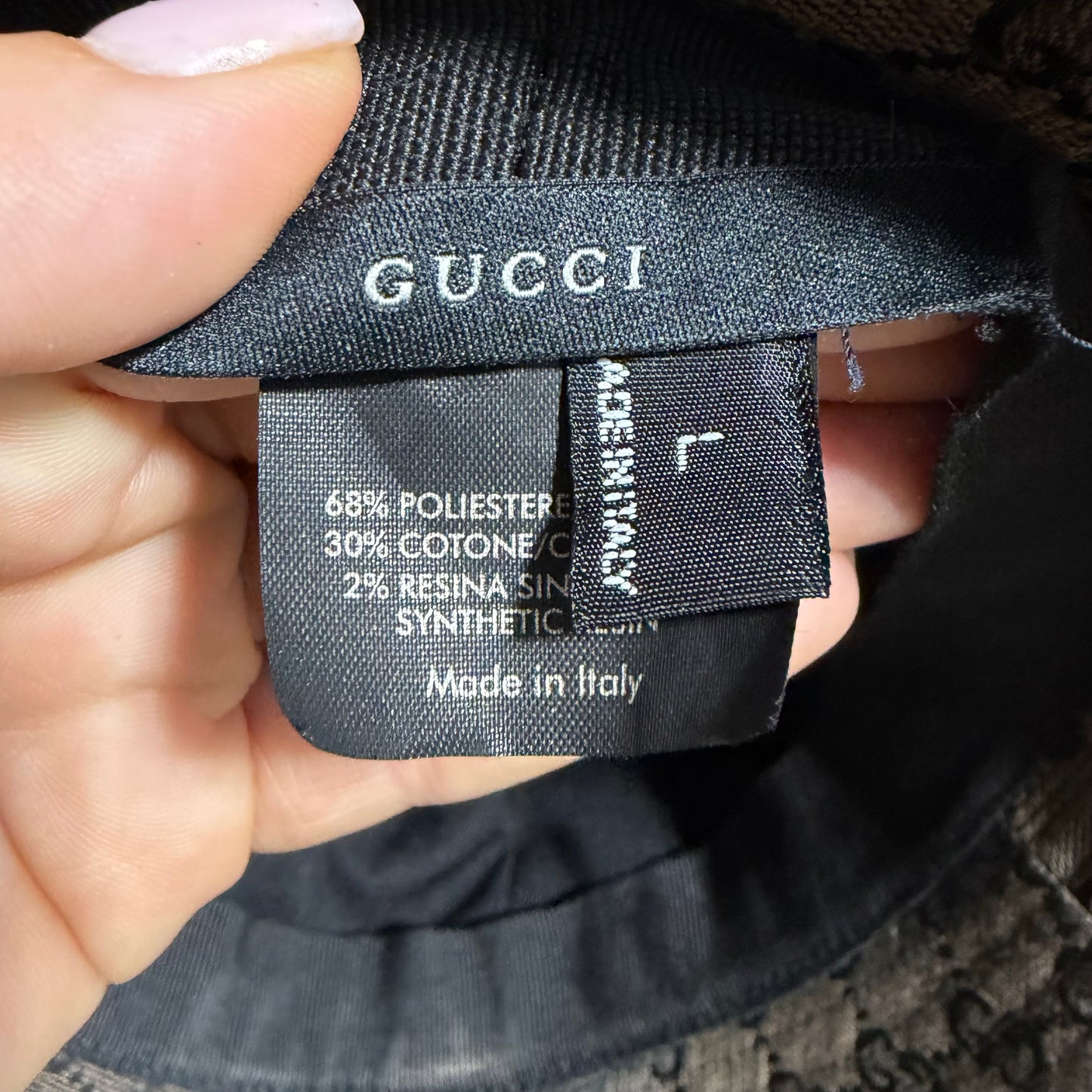 GUCCI Canvas Hat