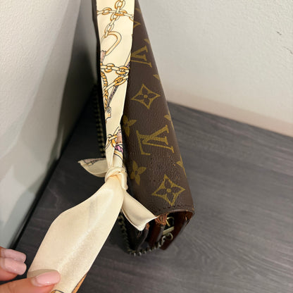 #1101-15 LOUIS VUITTON Monogram Monceau 27 with Removable Chain