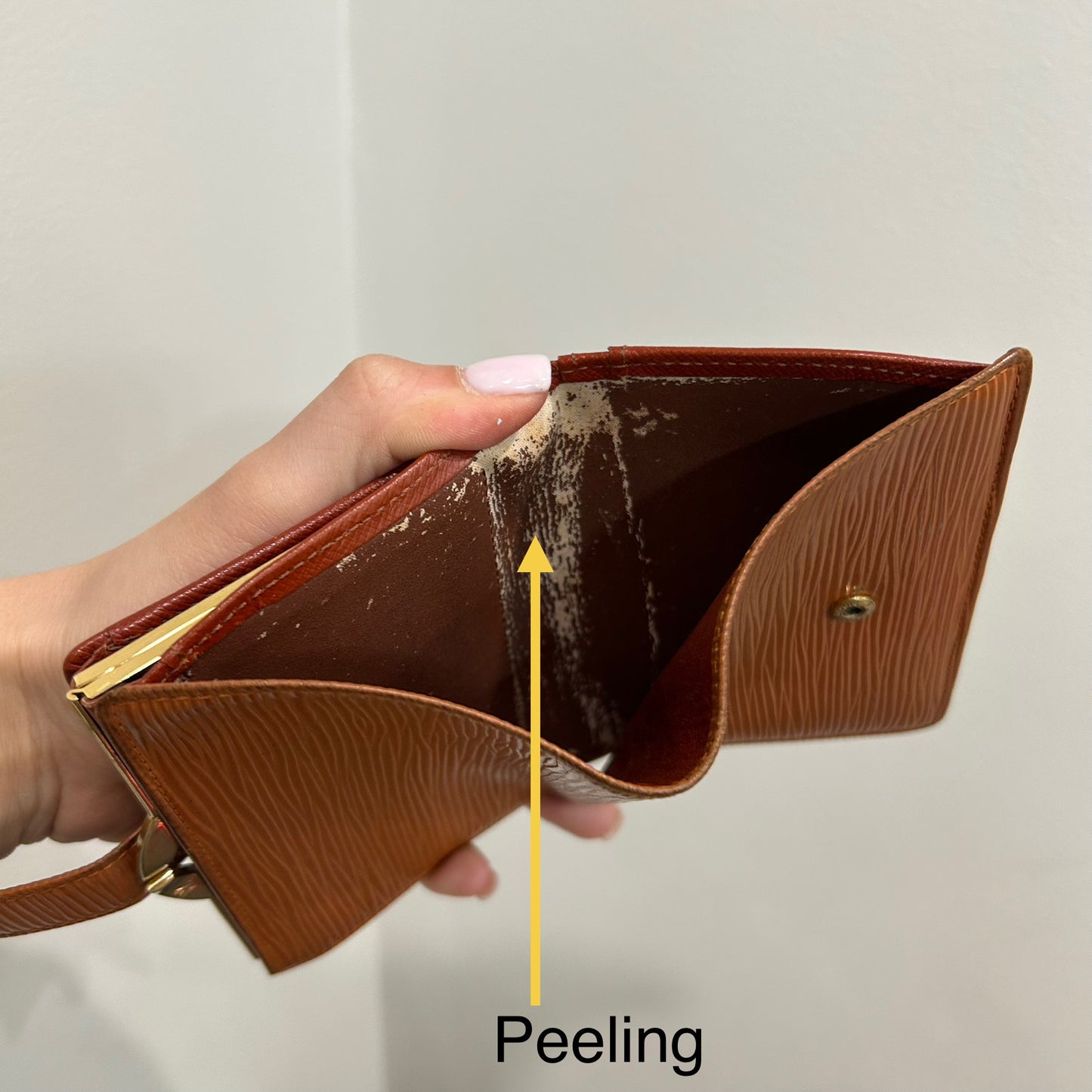 SOLD! Louis Vuitton Epi Wallet