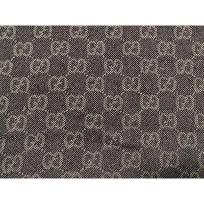 #104 GUCCI Brown Wool Scarf
