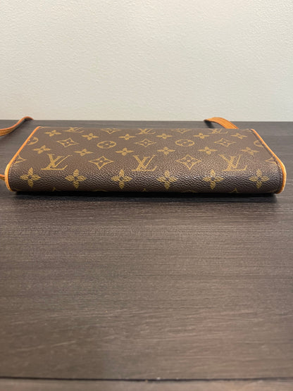 SOLD! Louis Vuitton Monogram Pochette Twin GM