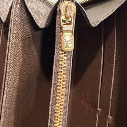 #1101-14 LOUIS VUITTON Damier Ebene Zip Wallet