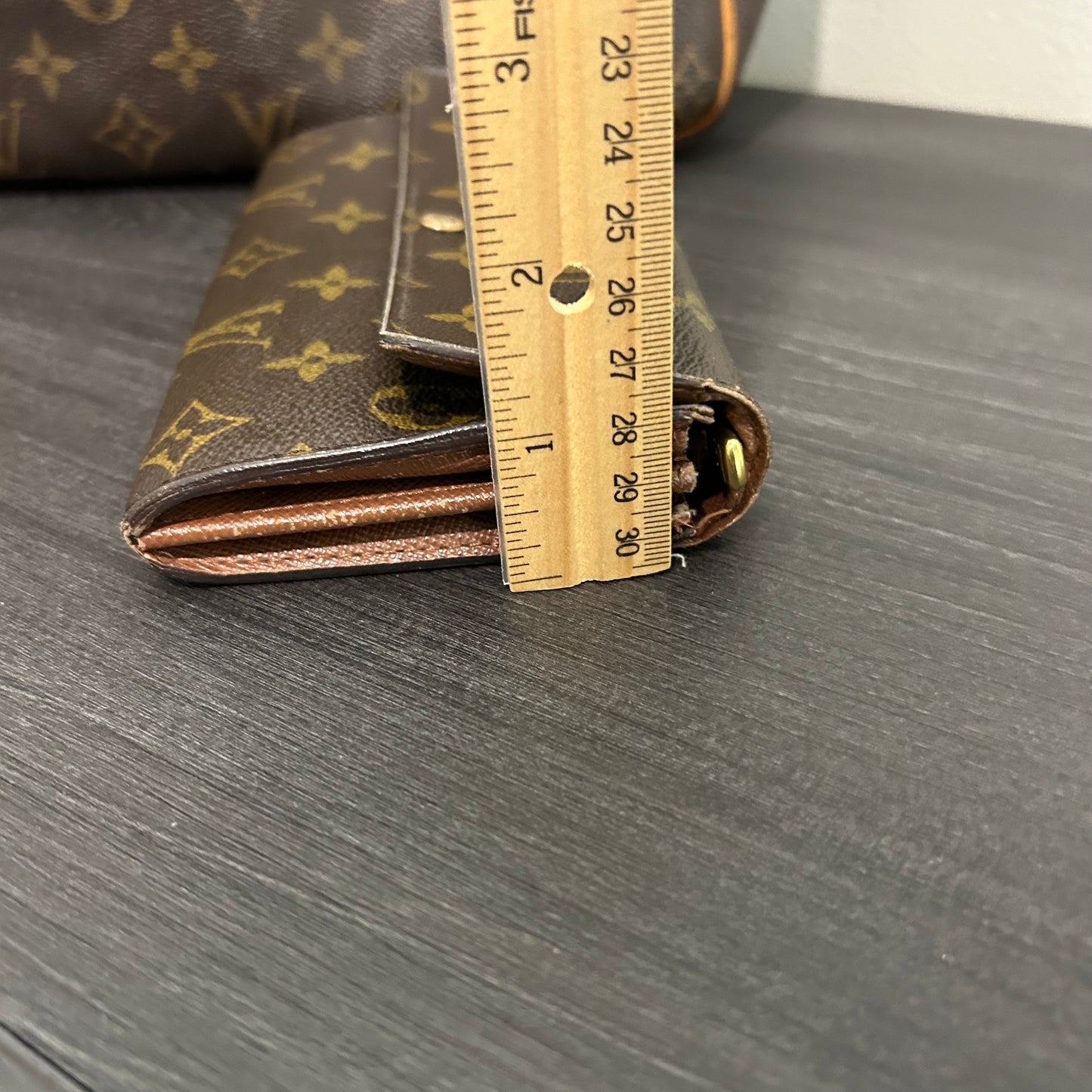 SOLD! Louis Vuitton Monogram Deauville & Wallet