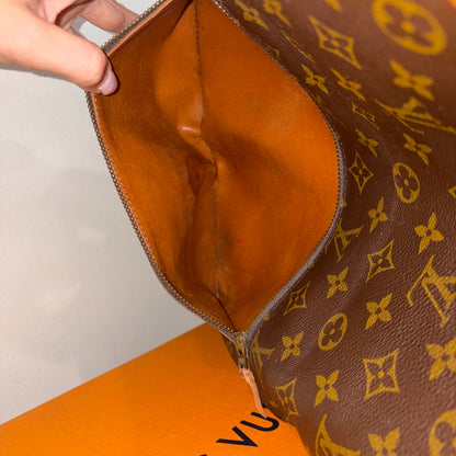 #8006 LOUIS VUITTON Monogram Vintage Pochette Pliante (RARE!)