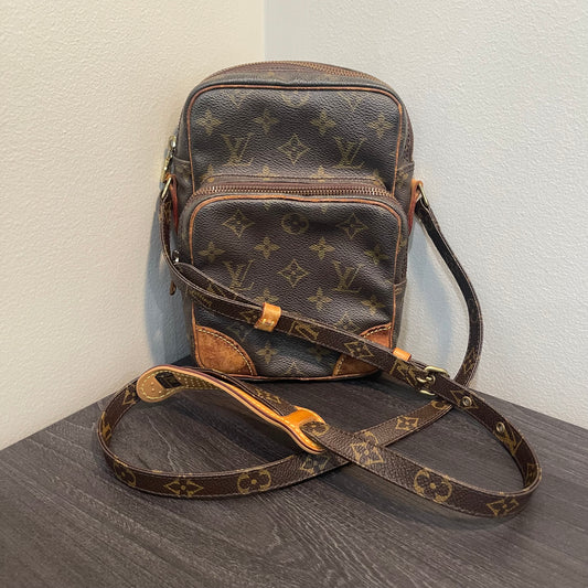 SOLD! Louis Vuitton Monogram Amazone Crossbody