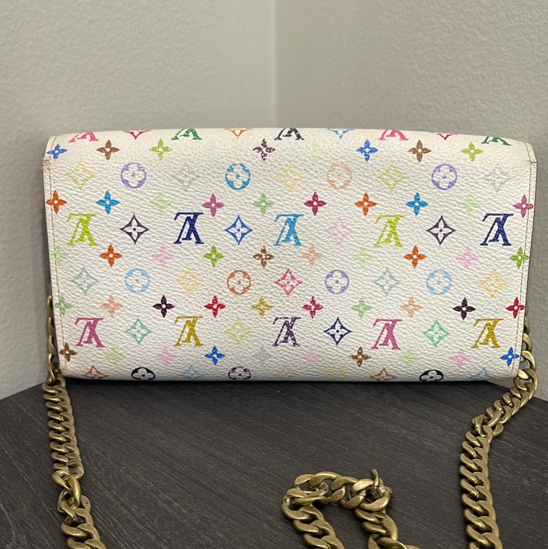 SOLD! Louis Vuitton Monogram Wallet on Chain