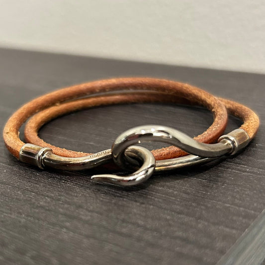 1026 HERMÈS Double Hook Wrap Bracelet MSRP $435