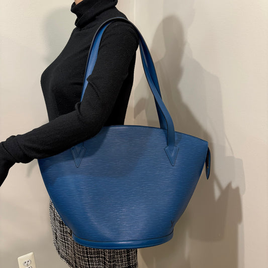 #8248 LOUIS VUITTON Epi Leather St Jacques GM