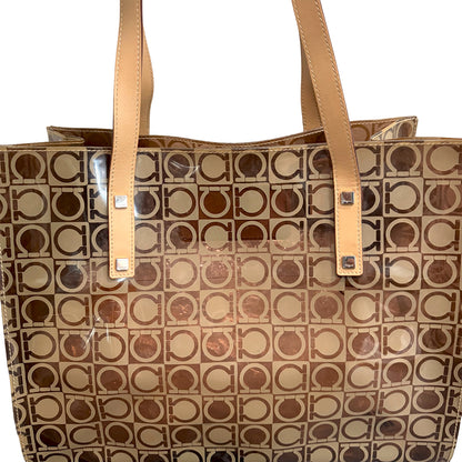 8807 SALVATORE FERRRAGAMO Vinyl Tote