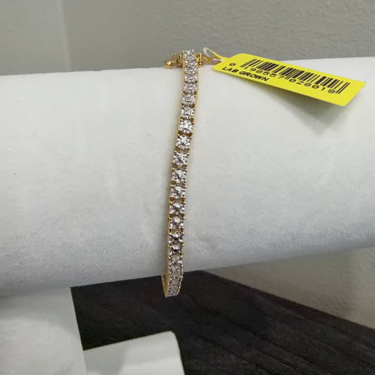 #1105 0.25ct Diamond Tennis Bracelet