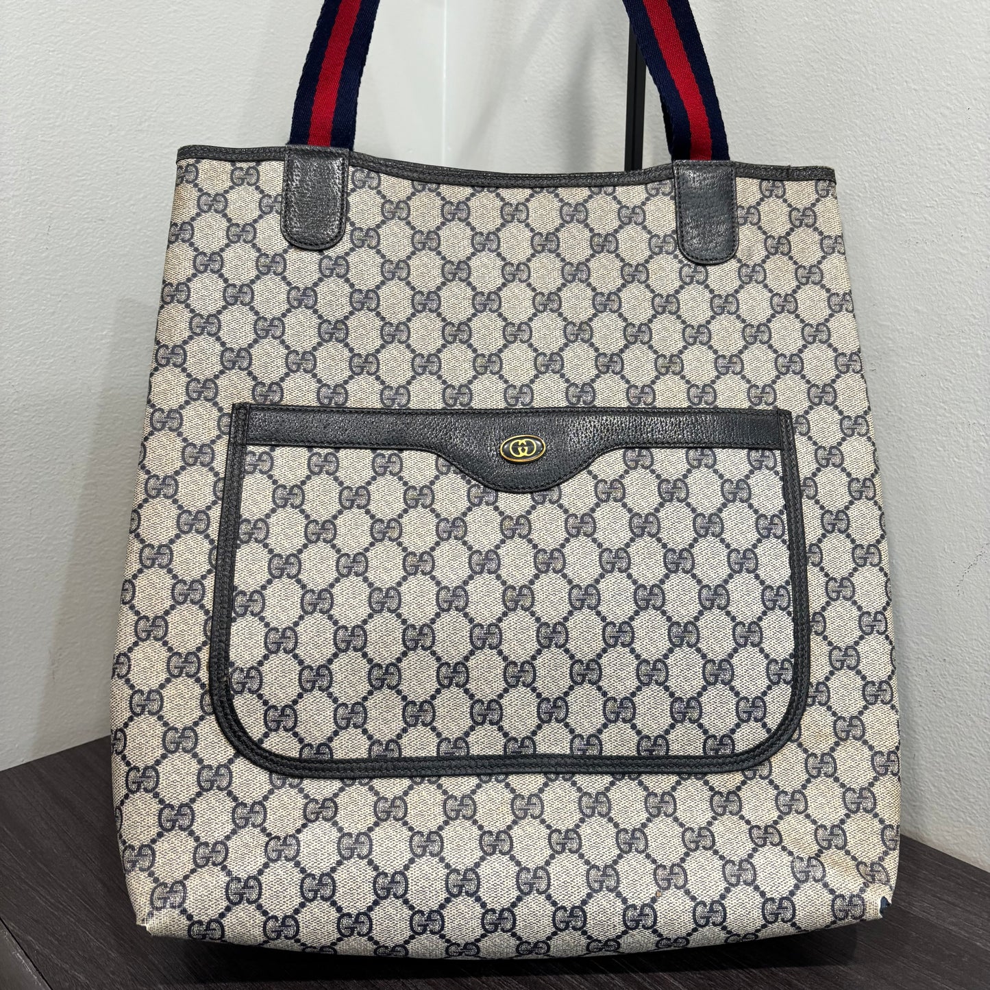 8874 GUCCI NavyTote