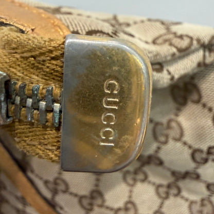 1215-04 GUCCI GG Canvas Lovely Heart Large Tote