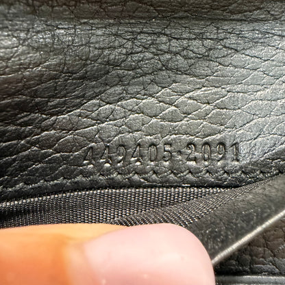 #3228 GUCCI Black Wallet