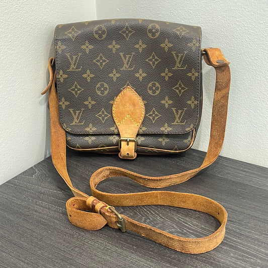 SOLD! Louis Vuitton Monogram Cartouchiere MM