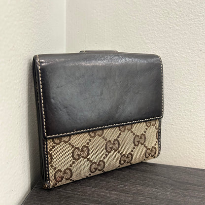 #194 GUCCI Canvas Wallet