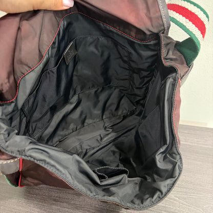 #9110 GUCCI Vintage Synthetic Laptop Satchel