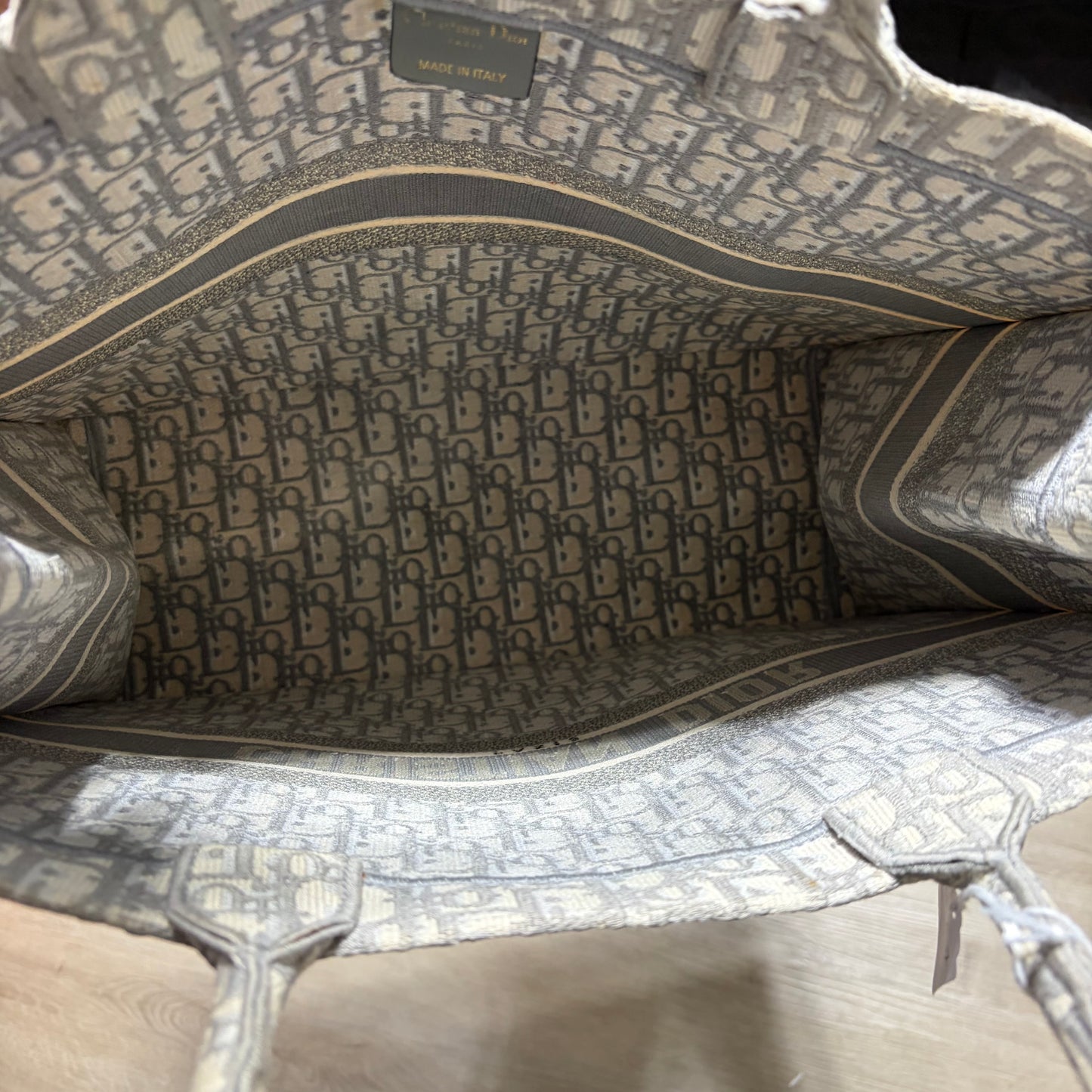 #1177 CHRISTIAN DIOR LARGE BOOK TOTE