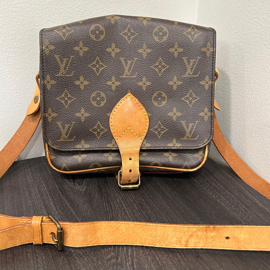 SOLD! Louis Vuitton Monogram Cartouchiere MM