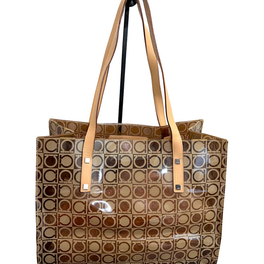 8807 SALVATORE FERRRAGAMO Vinyl Tote