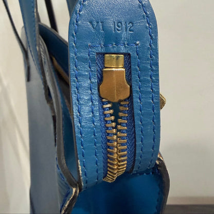 #9118 LOUIS VUITTON Blue Epi Saint Jacques PM