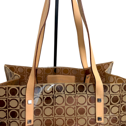 8807 SALVATORE FERRRAGAMO Vinyl Tote