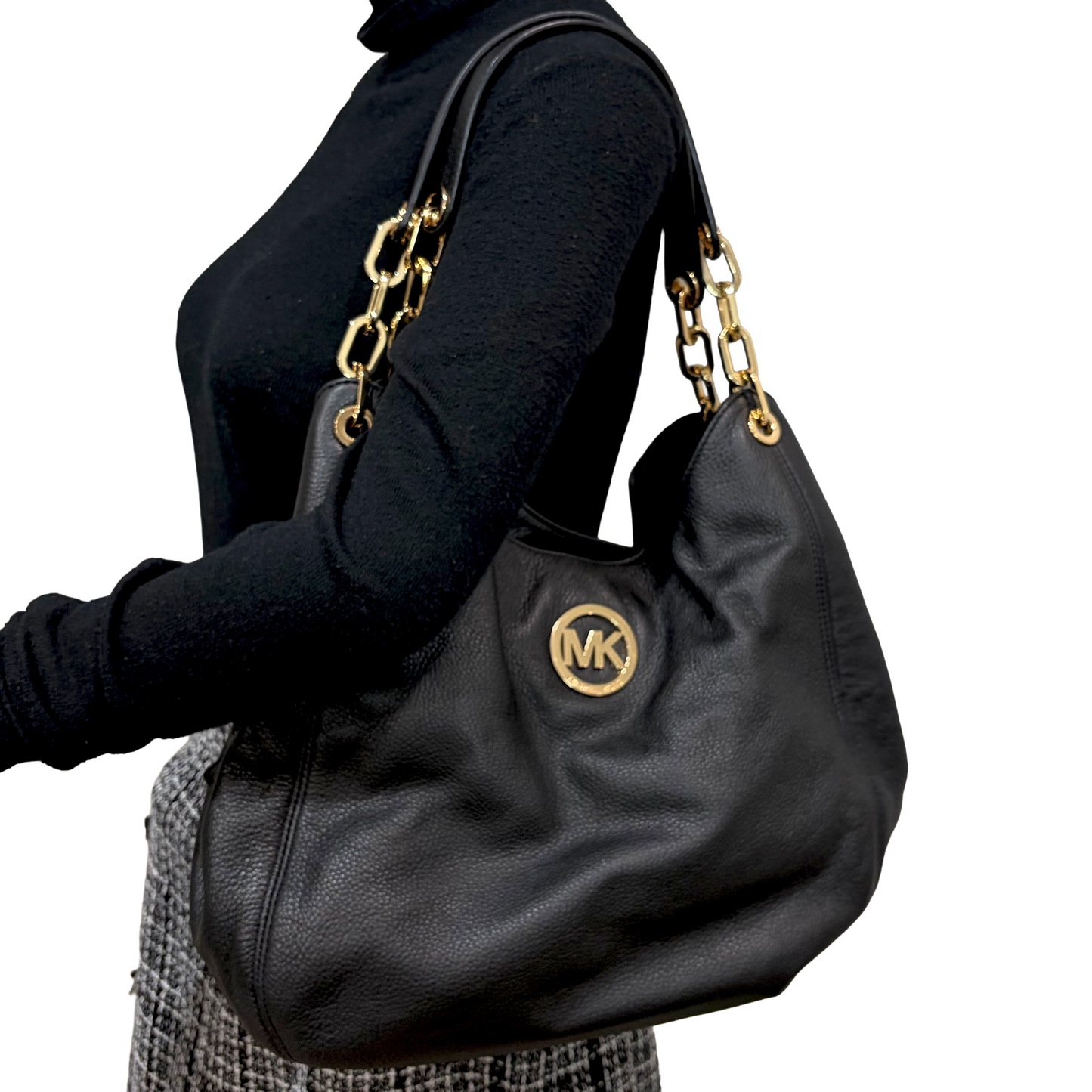 8842 MICHAEL KORS Black Shoulder Bag