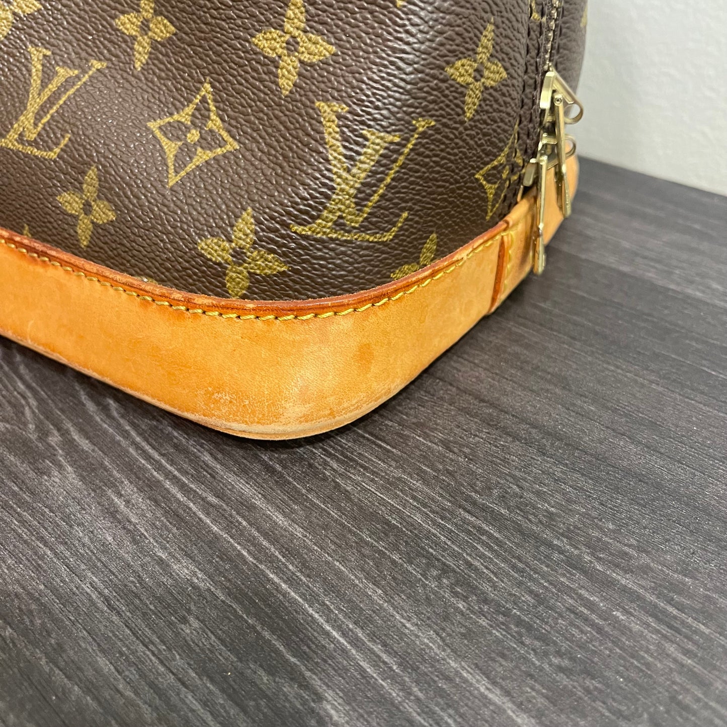 SOLD! Louis Vuitton Monogram Alma with Lock & Key