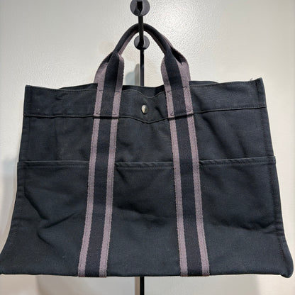 #105 HERMES Black Tote